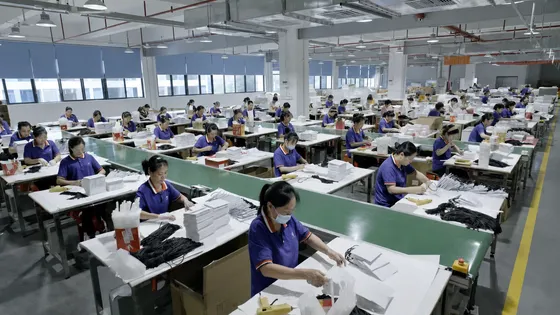 Retail packaging assembly line
